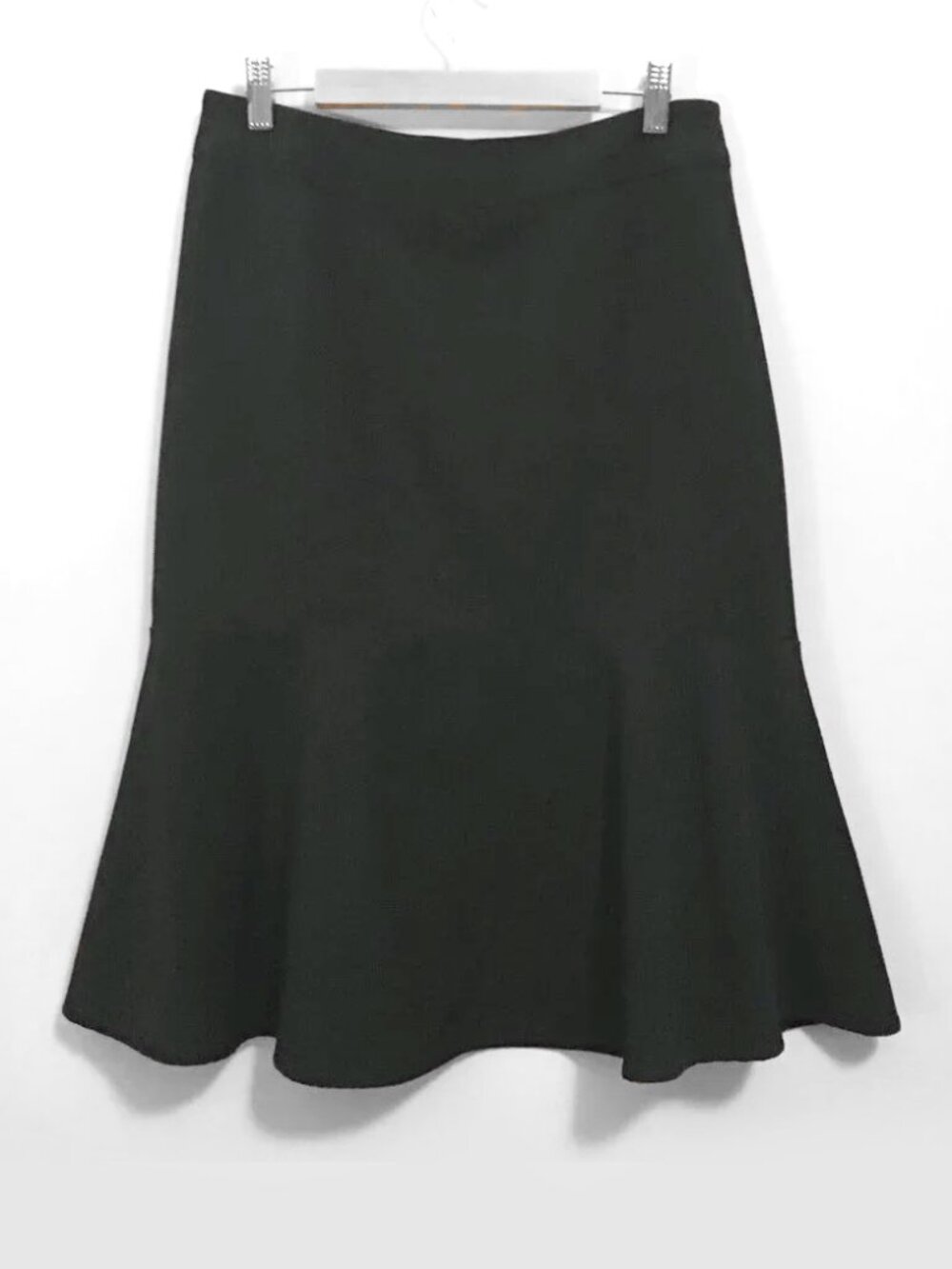 Reitmans Classy Charcoal Grey Mermaid Hem Pencil Skirt Size Small